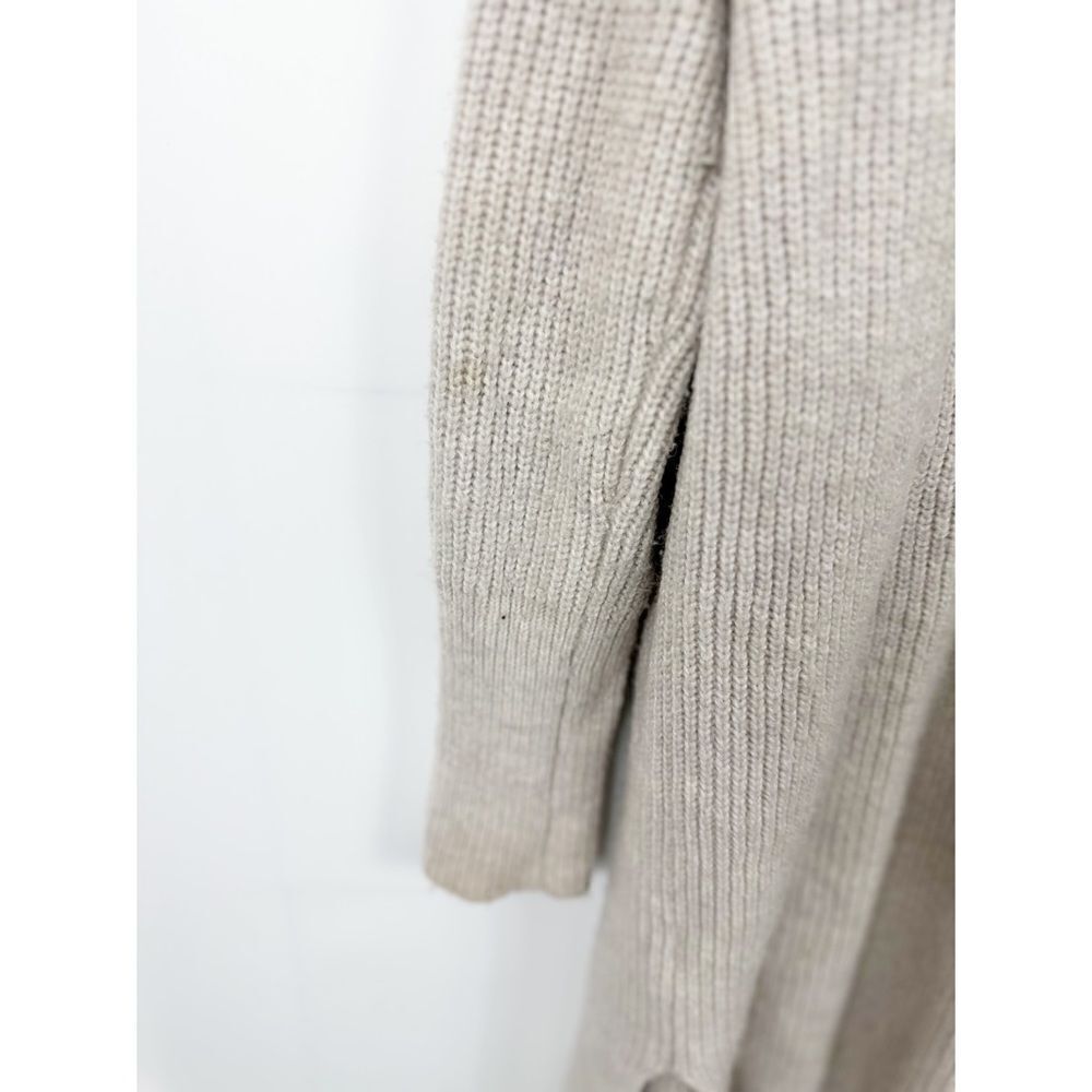 Halogen Long Open Front Cardigan Size Medium - image 6